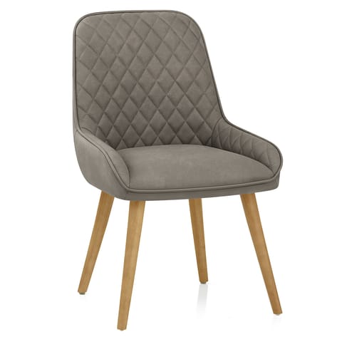 Azure Oak Dining Chair Grey