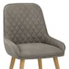 Azure Oak Dining Chair Grey