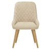 Azure Oak Dining Chair Beige