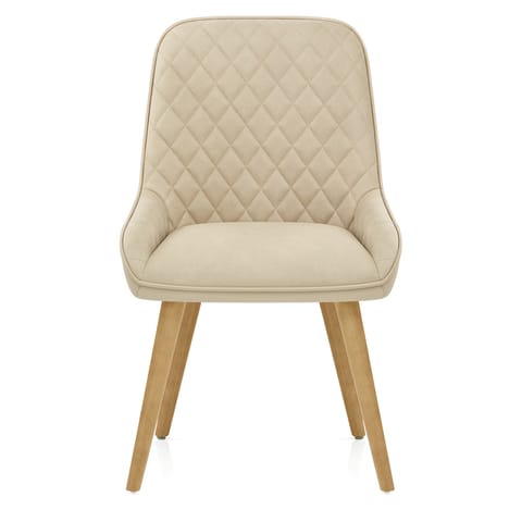 Azure Oak Dining Chair Beige