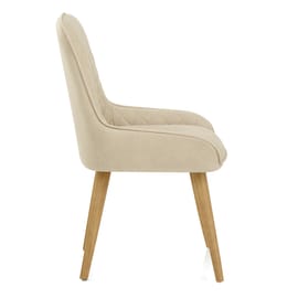 Azure Oak Dining Chair Beige