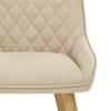 Azure Oak Dining Chair Beige