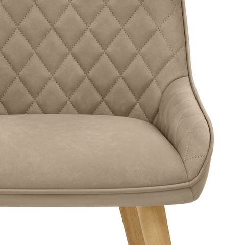 Azure Oak Dining Chair Brown