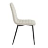 Alex Dining Chair Beige Fabric