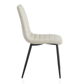 Alex Dining Chair Beige Fabric