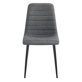 Alex Dining Chair Charcoal Fabric