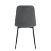 Alex Dining Chair Charcoal Fabric