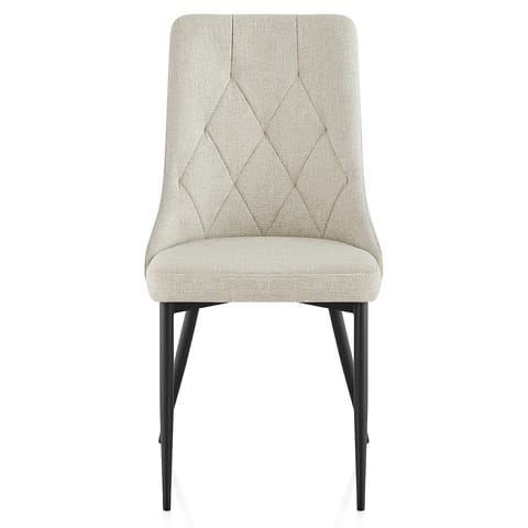 Phoebe Dining Chair Beige Fabric