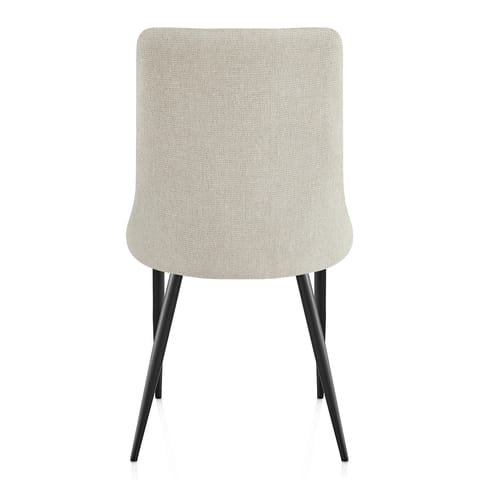 Phoebe Dining Chair Beige Fabric