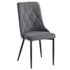 Phoebe Dining Chair Charcoal Fabric