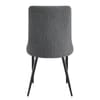 Phoebe Dining Chair Charcoal Fabric