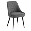 Robyn Dining Chair Charcoal Fabric