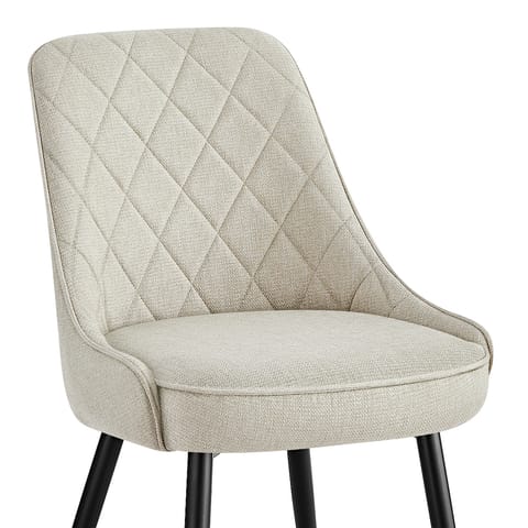 Robyn Dining Chair Beige Fabric