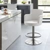 Chateau Brushed Bar Stool White