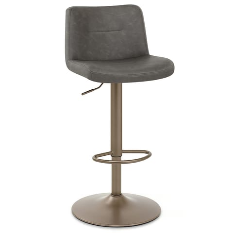 Utopia Bar Stool Antique Dark Grey