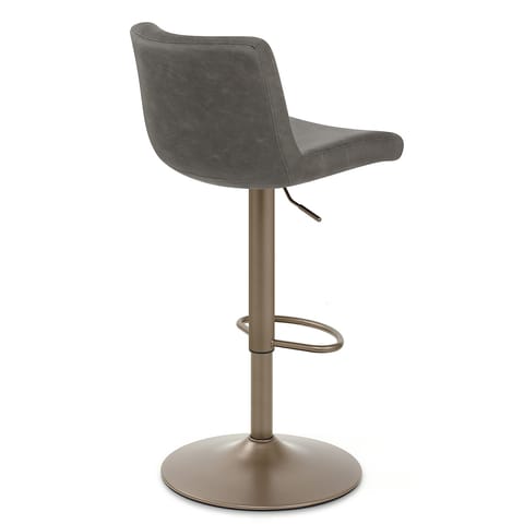 Utopia Bar Stool Antique Dark Grey