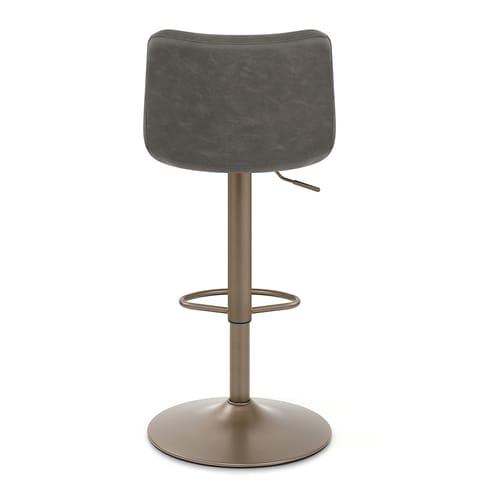 Utopia Bar Stool Antique Dark Grey