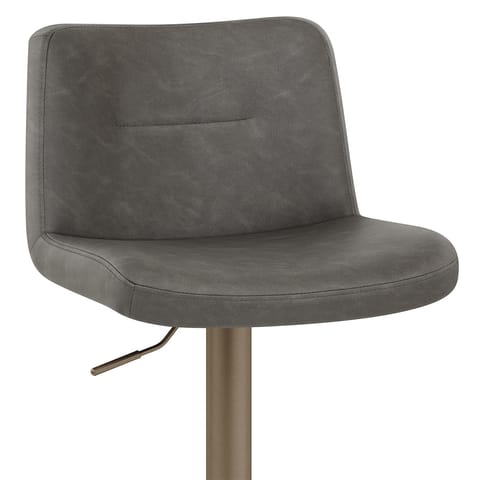 Utopia Bar Stool Antique Dark Grey