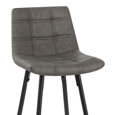 Destiny Bar Stool Antique Dark Grey