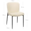 Jess Dining Chair Cream