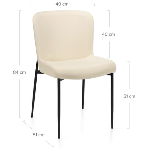 Jess Dining Chair Cream