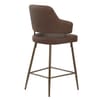 Hampton Bar Stool Bronze & Brown