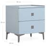 Windsor Bedside Table Blue