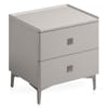Windsor Bedside Table Light Grey