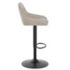 Paris Bar Stool Beige Fabric