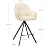 Venice Bar Stool Cream