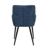 Rene Dining Chair Blue Fabric