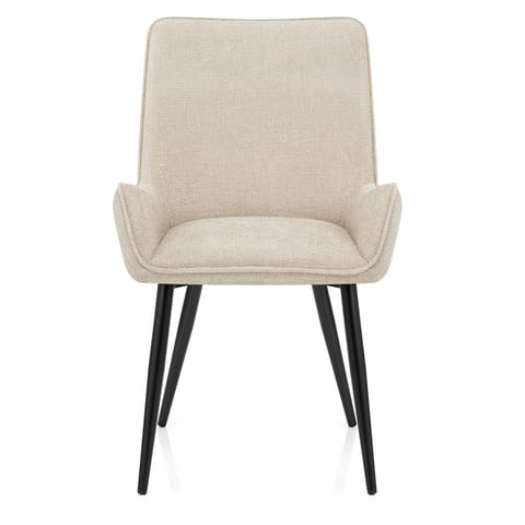 Rene Dining Chair Beige Fabric