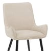 Rene Dining Chair Beige Fabric