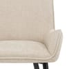 Rene Dining Chair Beige Fabric