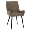 Rene Dining Chair Brown Fabric