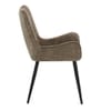 Rene Dining Chair Brown Fabric