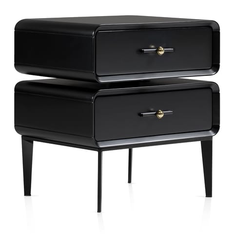 Florence Bedside Table Black