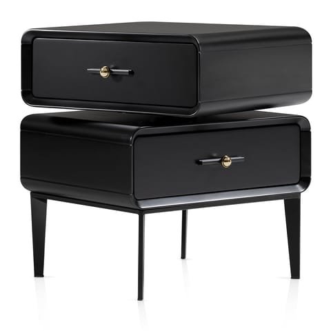 Florence Bedside Table Black