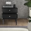 Florence Bedside Table Black