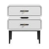 Florence Bedside Table White