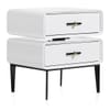 Florence Bedside Table White