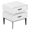 Florence Bedside Table White