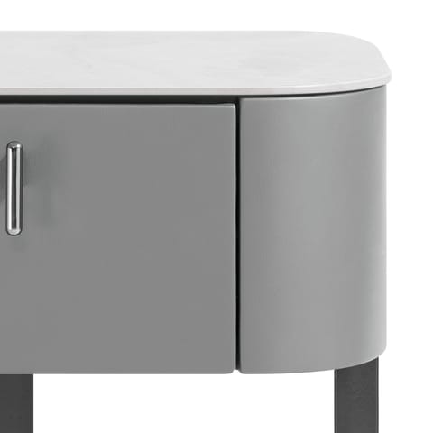 Melrose Bedside Table Grey