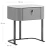 Melrose Bedside Table Grey