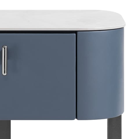 Melrose Bedside Table Navy Blue