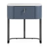 Melrose Bedside Table Navy Blue