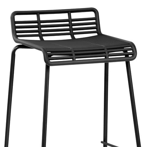 Surf Bar Stool Black