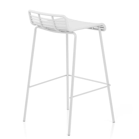 Surf Bar Stool White