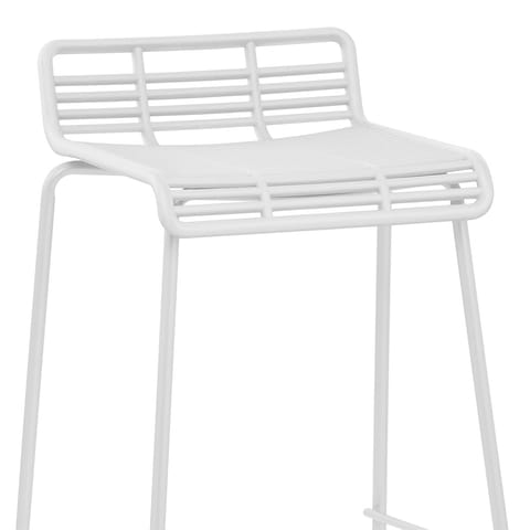 Surf Bar Stool White