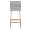 Bondi Oak & Grey Bar Stool